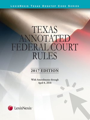 cover image of Texas Annotated Court Rules